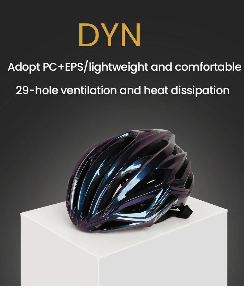 DYN CARTOS Cycling Helmet Ultralight Intergrally-molded MTB Bicycle Helmet Men Women Breathable Riding Sport Safety Helmet