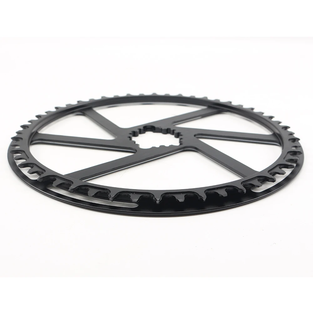 CRUZbike 50T/52T Folding Bike Road Bicycle Round Chainring  Chain Ring Chainwheel Disc Protector and Tooth Disc Integrated