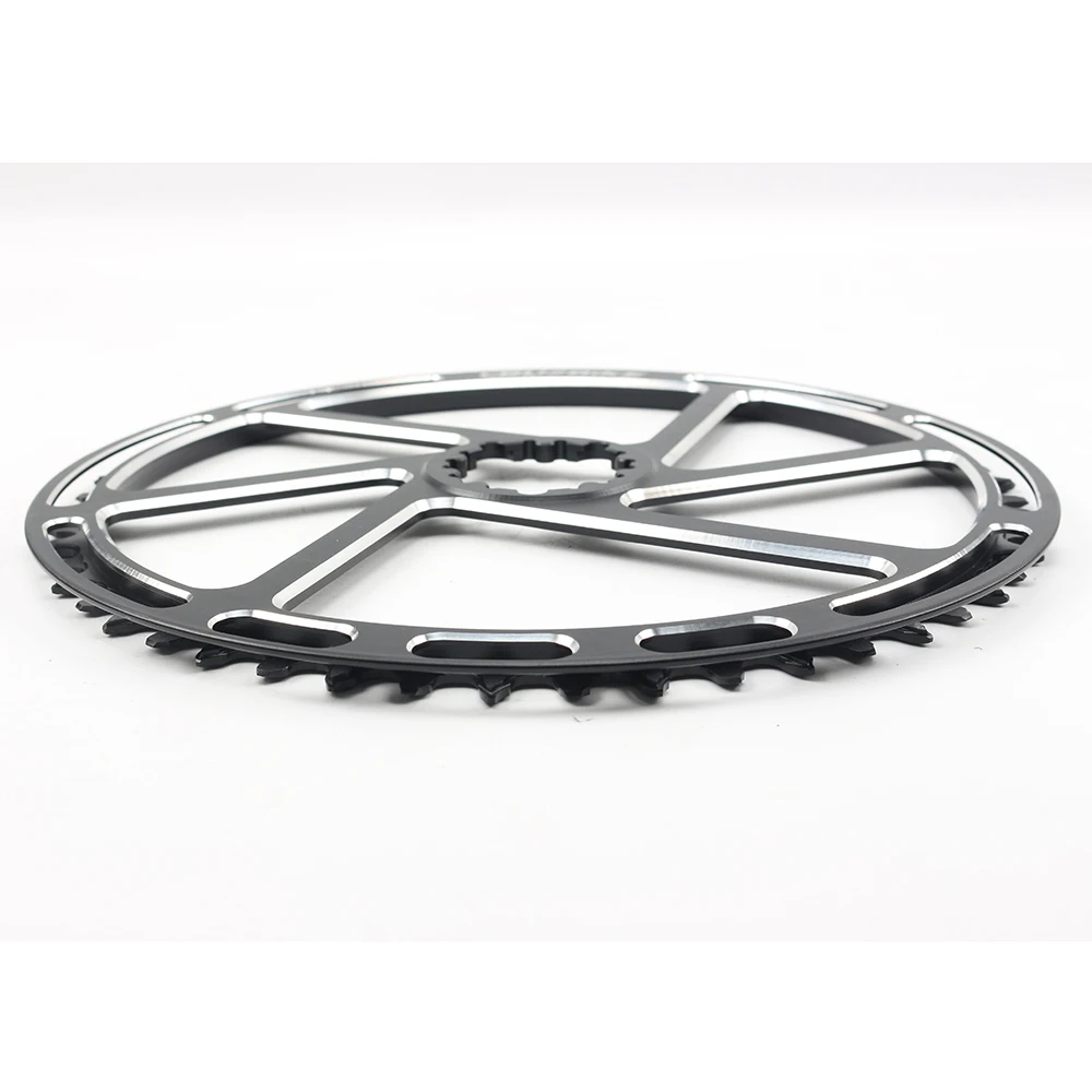 CRUZbike 50T/52T Folding Bike Road Bicycle Round Chainring  Chain Ring Chainwheel Disc Protector and Tooth Disc Integrated