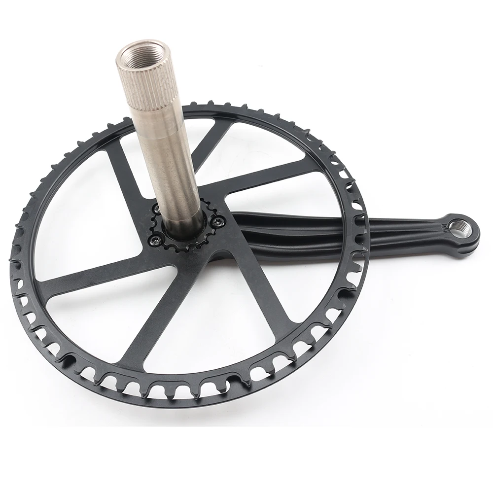 CRUZbike 50T/52T Folding Bike Road Bicycle Round Chainring  Chain Ring Chainwheel Disc Protector and Tooth Disc Integrated