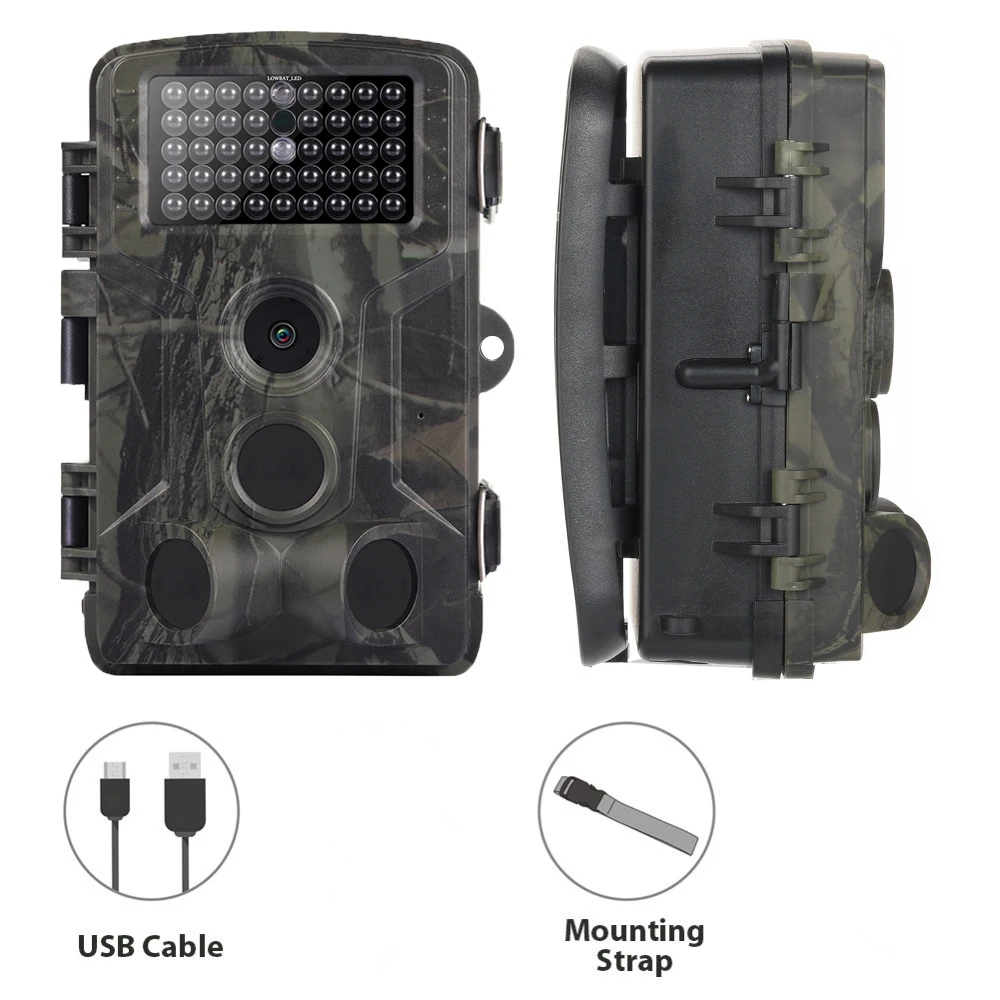 Wildlife Trail Camera 1080P Night Vision 20M Infrared High Definition Wireless Hunting Camera with Tracking Function HC802A