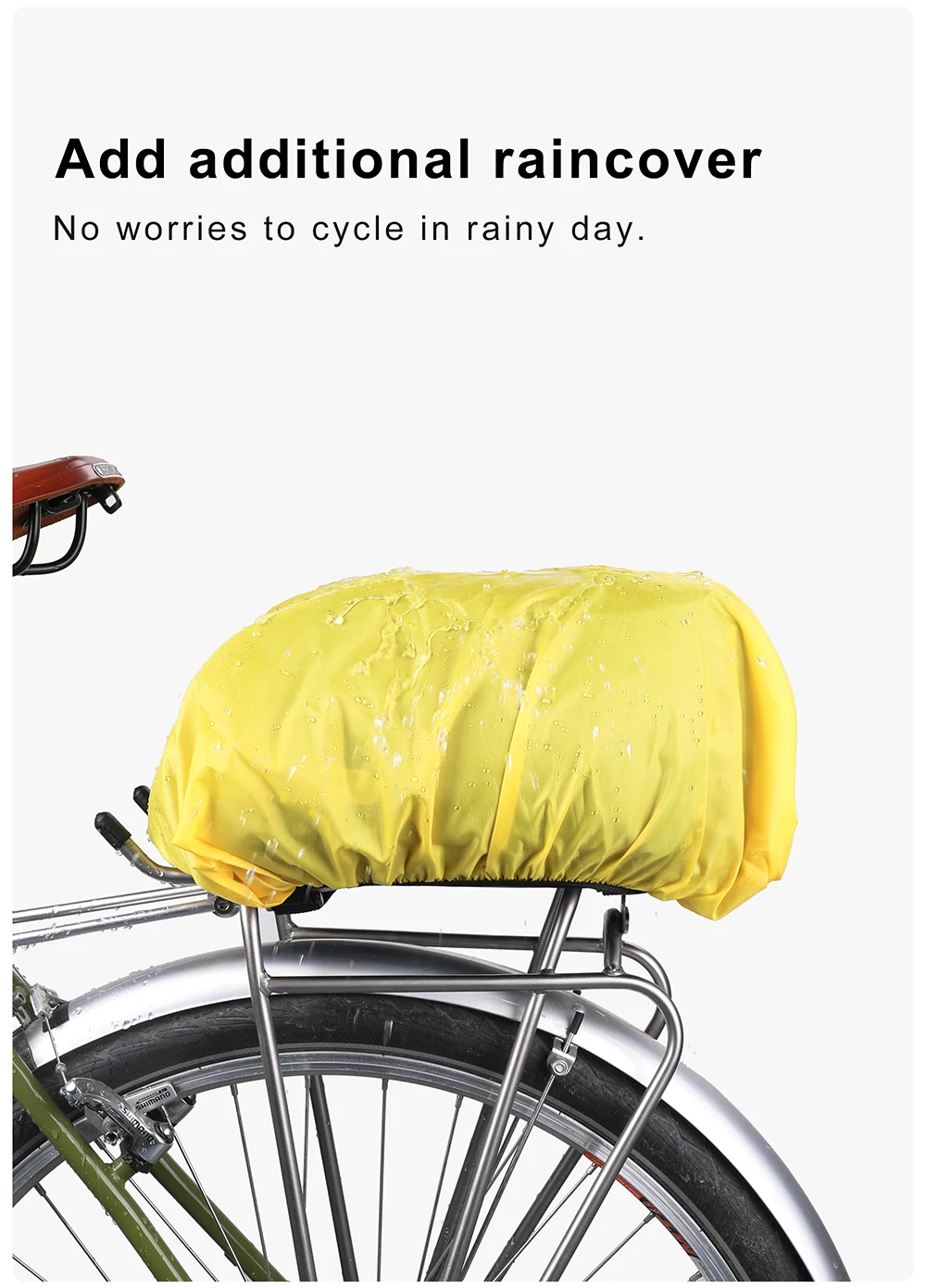 Rhinowalk Bicycle Carrier Bag Big Sale Rack Trunk Pannier Bag Cycling Multifunctional Large Capacity Travel Bag With Rain Cover