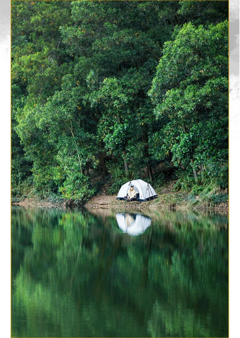 OneTigris STELLA Camping Tent Black Tigris Series Backpacking Shelter Easy Setup Instant 2-Person 4-Season Tent For Hiking