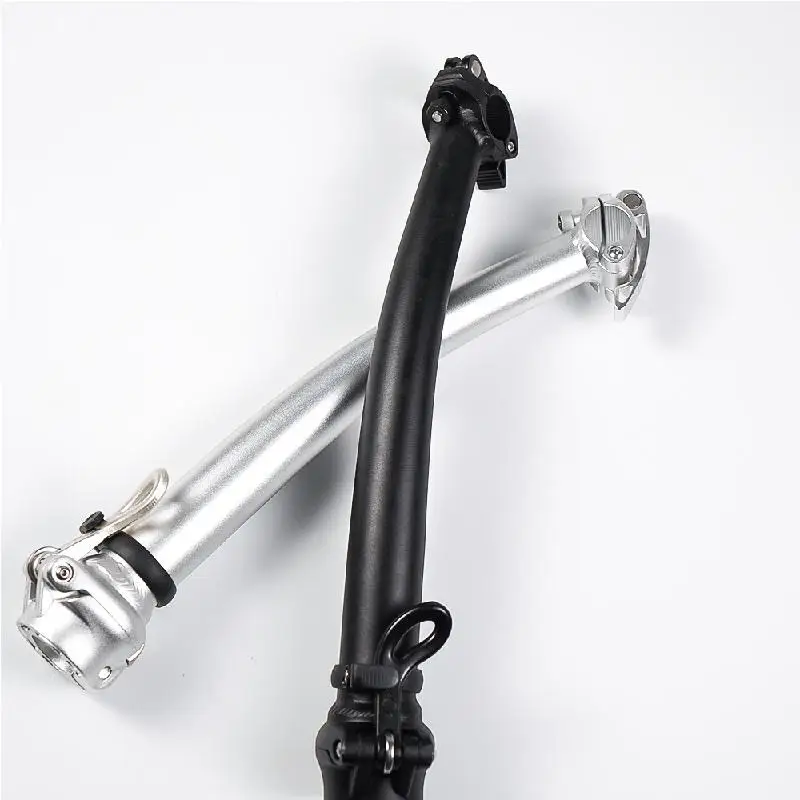 Chooee Folding Bicycle Stem 350mm Bending Stem Fit DOHON SP8 412 Folding Bike Stem 14/16/20 Inch