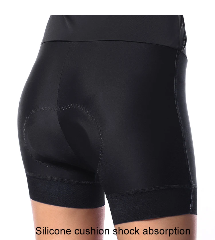ARSUEXO Women Cycling Shorts 2-in-1 With 5D Silicone Cushion MTB Bike Shorts High Waist Bicycle Tights Breathable Sports Skirt