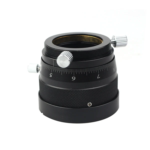 LAIDA1.25" Double Helical Focuser for ZWO QHY Off-Axis Guider OAG Deep-Sky Imaging Black LD2071D