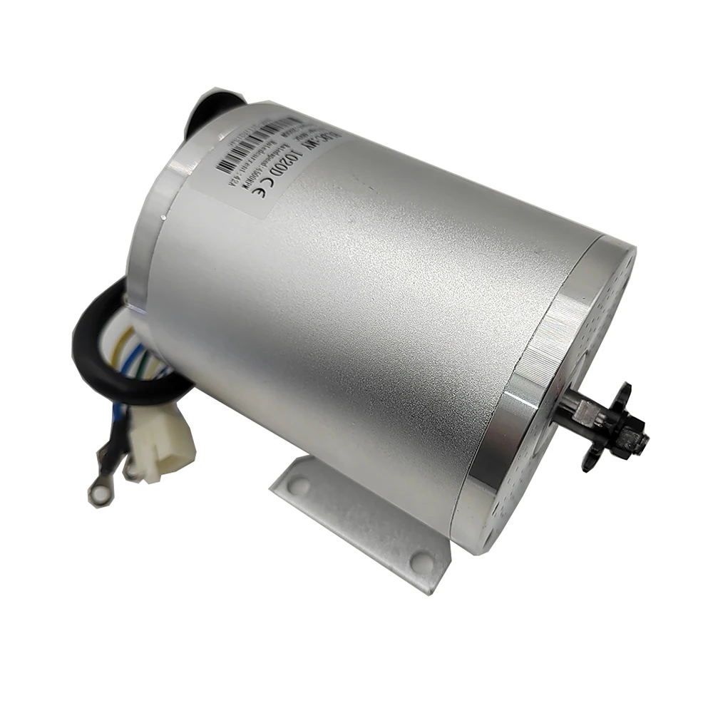 48V 60V 2000W Electric Brushless Motor MY1020 for E-Scooter Electric Motorcycle Four-Wheel Drive Electric Vehicle