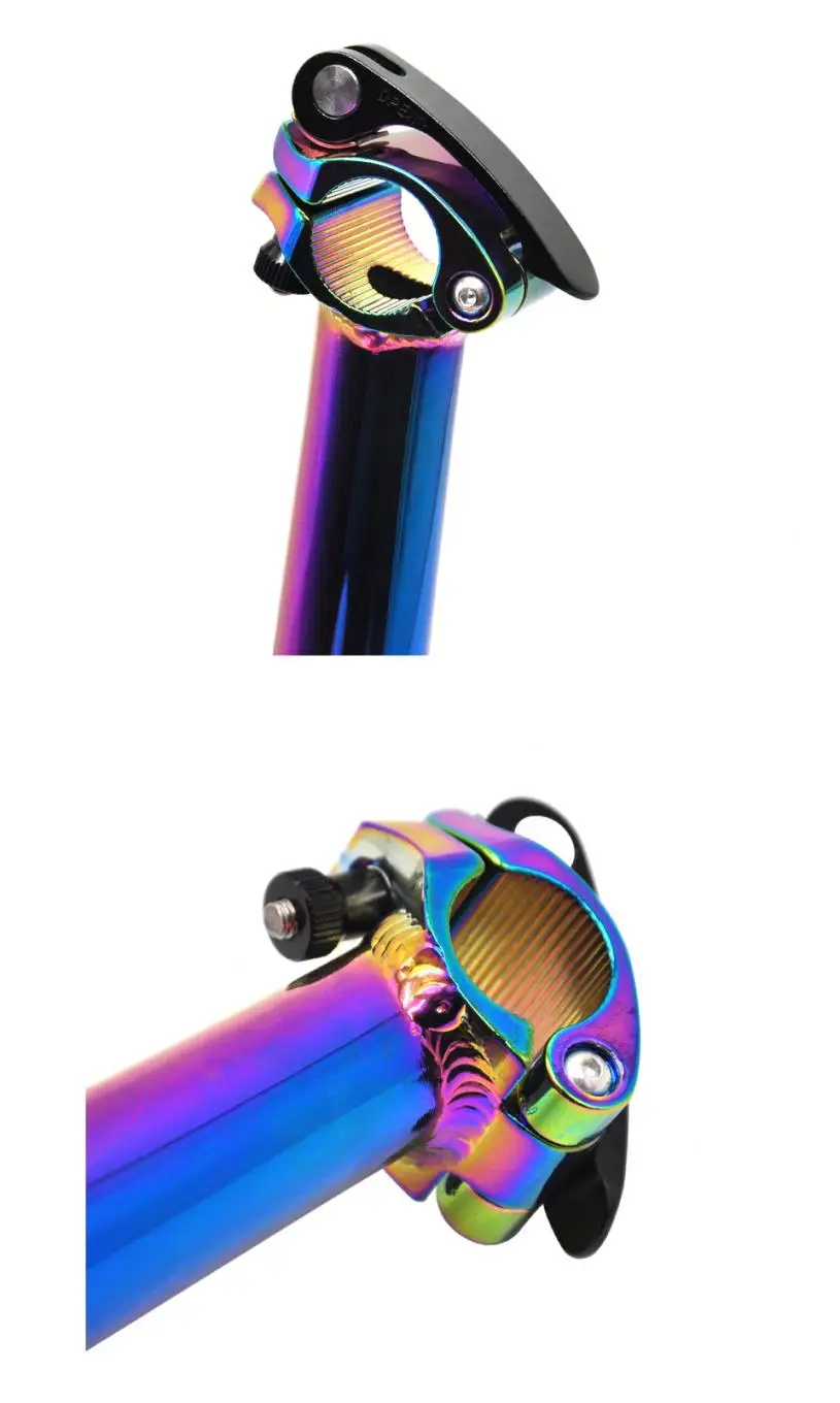 Litepro Bicycle Head Tube Aluminum Alloy 40CM Folding Bike Stem Fixed Handle Post Stand Pipe Quick Release 25.4MM