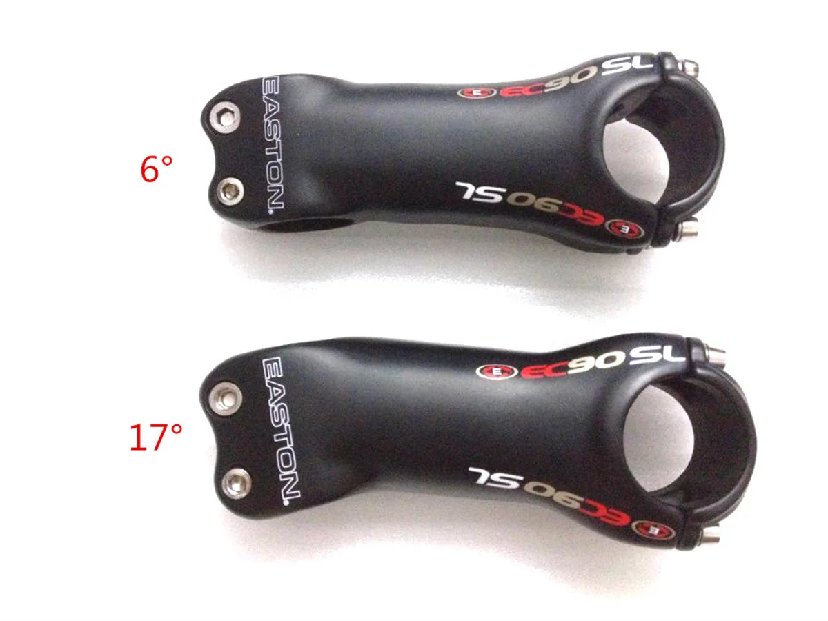Full Carbon Fiber Stem, EC90 Bike Parts, 6 Degrees or 17 Degrees