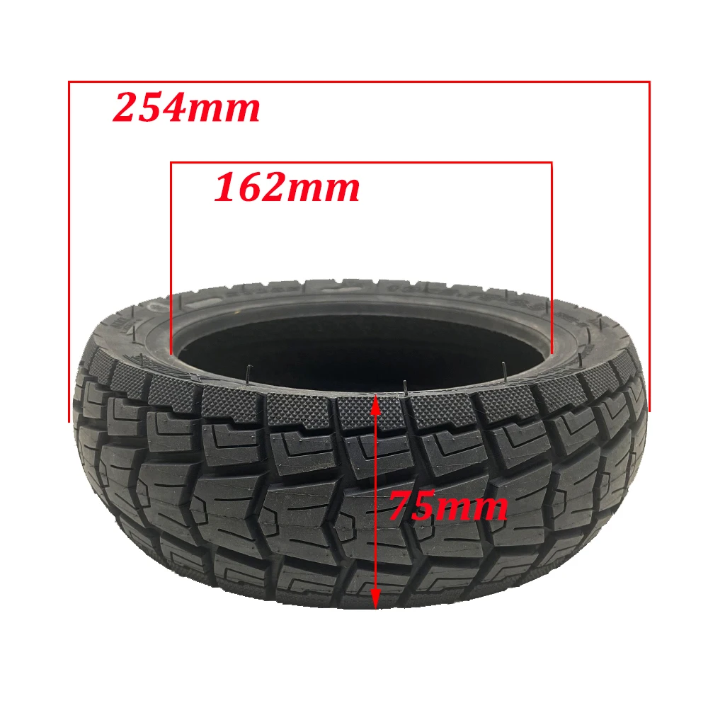 Xuancheng 10x2.75-6.5 Tubeless Tire 10x2.70-6.5 255x70 Off-Road Vacuum Tyre for Electric Scooter 10 Inch Pneumatic Wheel Parts