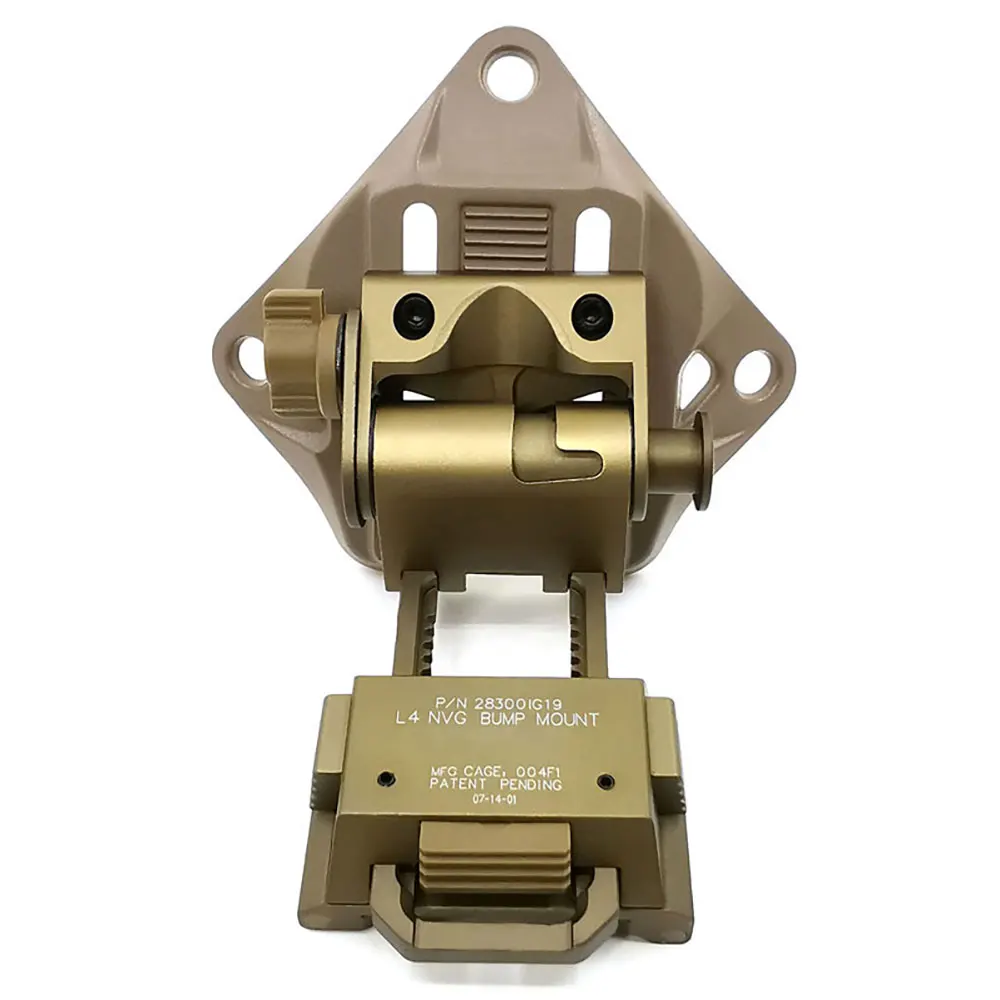 SOTAC Tactical L4G19 Helmet Mount NVG Hunting Wea-pon Aluminum CNC Night Vision L4 G19 Helmet Accessories