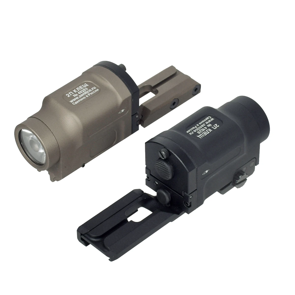 AK 47 Zenitco AK-SD Flashlight KLESCH 2P GEN2 Strobe LED Light Surefire X300 for 20mm Pictinny Rail