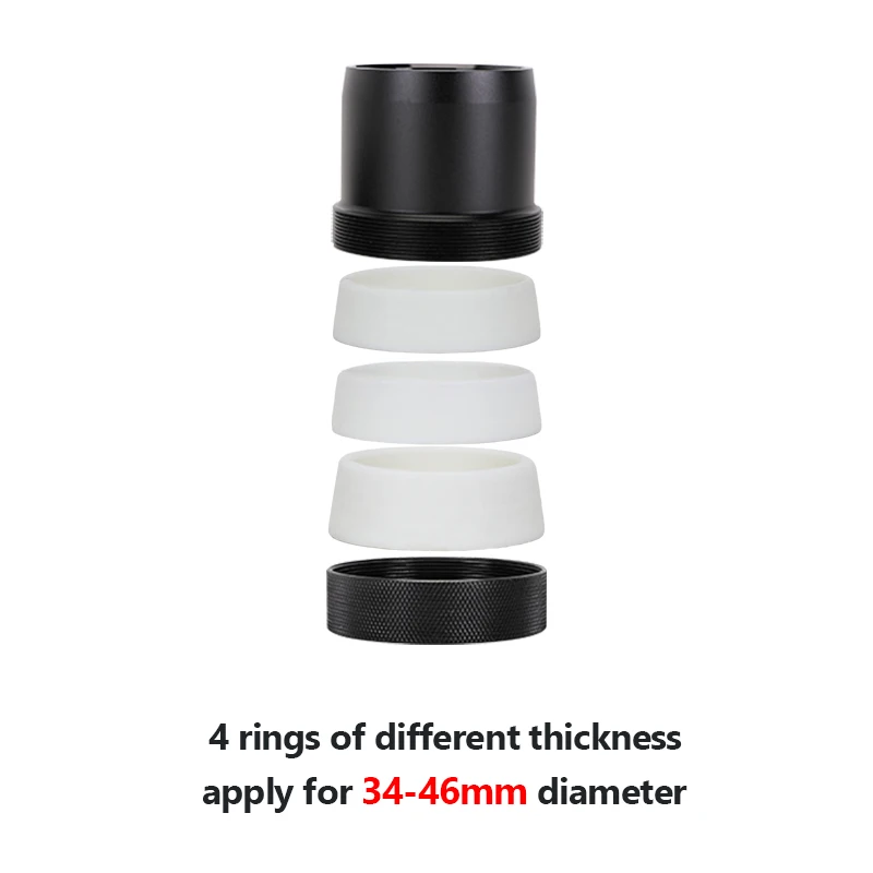 46-S Fast Bracket Sleeve Install Adapter Bayonet 4 In1 Sleeve Bracket Night Vision Scope Adapter Bayonet For Sytong HT-66/HT-77