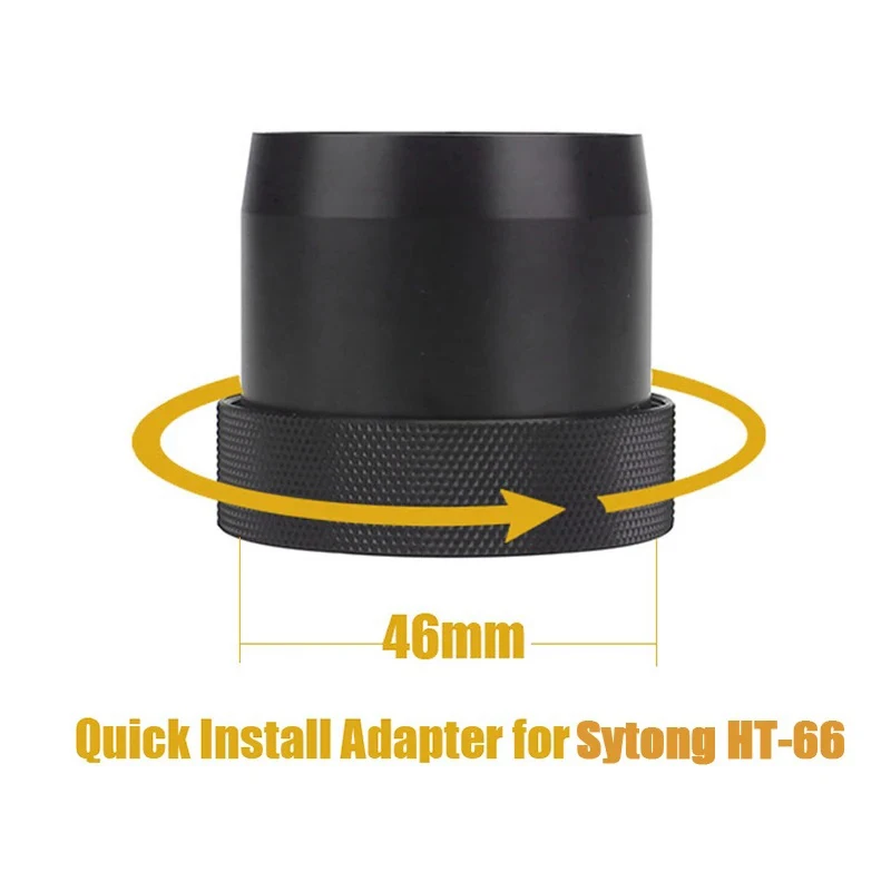 46-S Fast Bracket Sleeve Install Adapter Bayonet 4 In1 Sleeve Bracket Night Vision Scope Adapter Bayonet For Sytong HT-66/HT-77