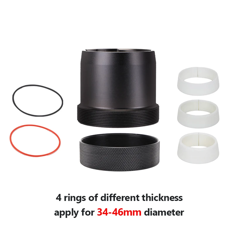 46-S Fast Bracket Sleeve Install Adapter Bayonet 4 In1 Sleeve Bracket Night Vision Scope Adapter Bayonet For Sytong HT-66/HT-77