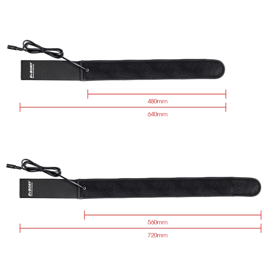 SVBONY Black Dew Heating Strip 12V 480mm/560mm for Astronomical Telescope/Camera SLR Lens SV192