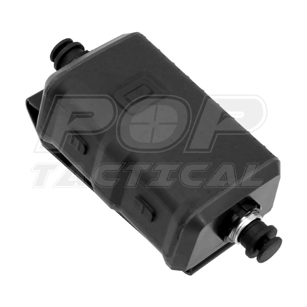 FCS TACTICAL V20 PTT Single Communication Channels for AMP Headset High Quality Tactical Call Accessories Lightweight Design