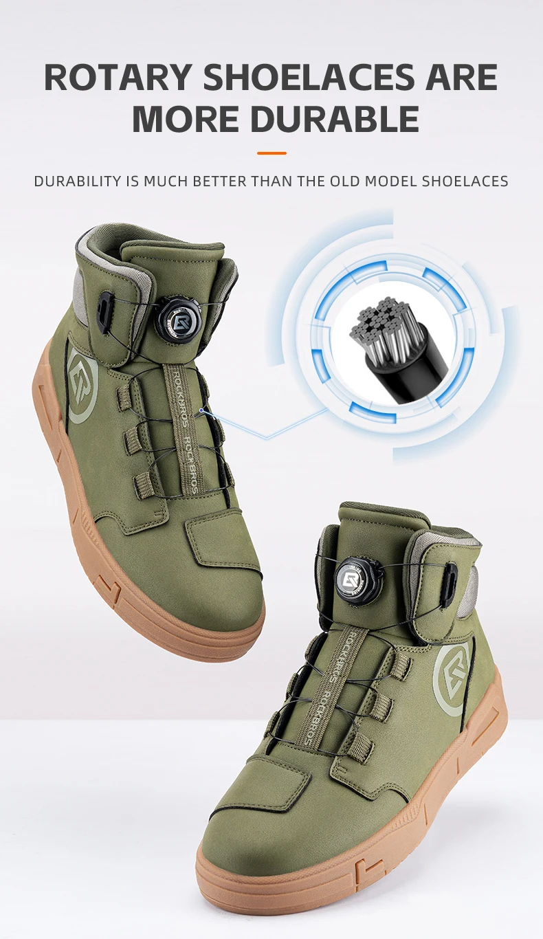 ROCKBROS Cycling Shoes Men Women Flat Boots Bicycle Motorcycle Shoes MTB Road Bike Casual Sports Footwear Hiking Bicycle Sneaker