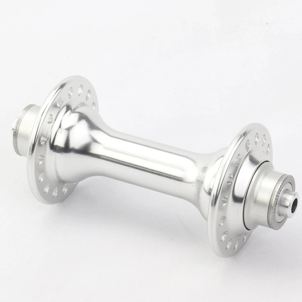 No Logo Road Bike QR Hub 28H 32H 36H Rim Brake Hubs 8/9/10/11S Front 9x100mm Rear 10x130mm Bicycle Quick Release Hub