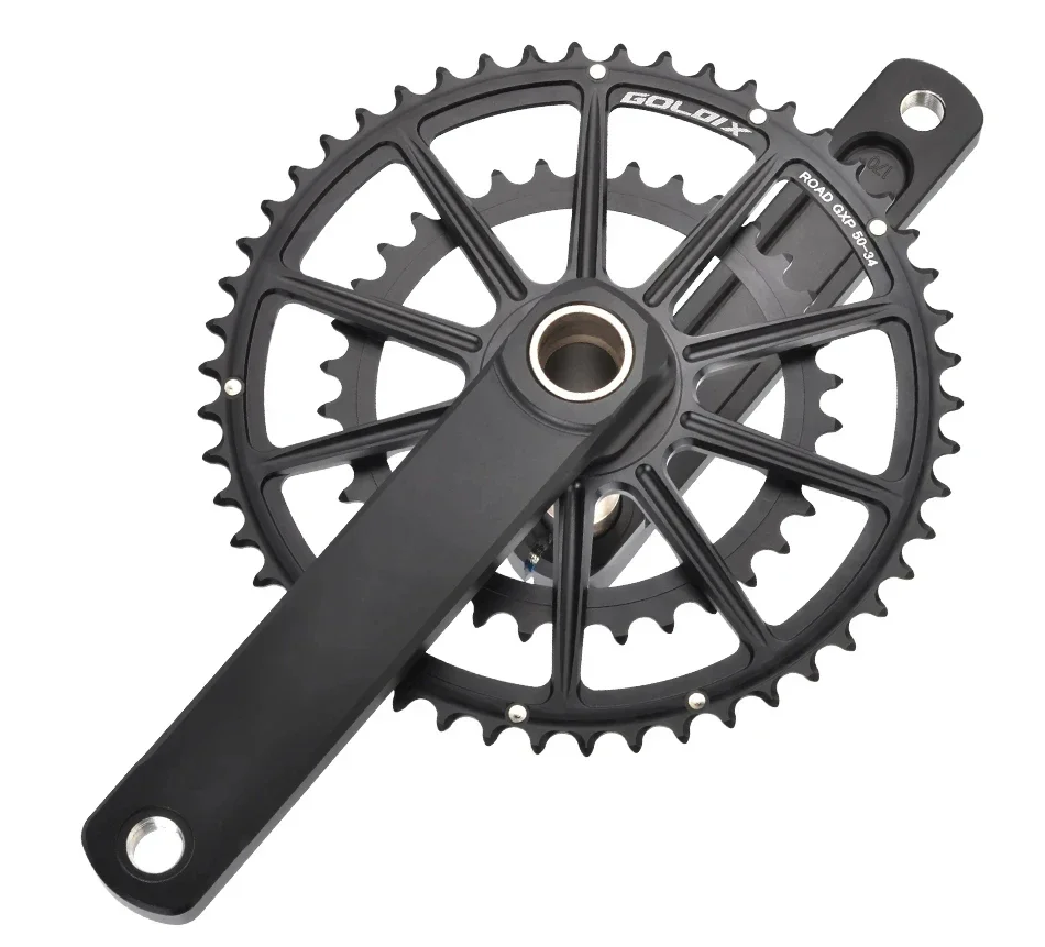 GOLDIX Road Bike Chainring 50-34T 52-36T 53-39T 10 11 12 Speed Double Chainwheel for SR Direct Mount 3-Bolt Crankset