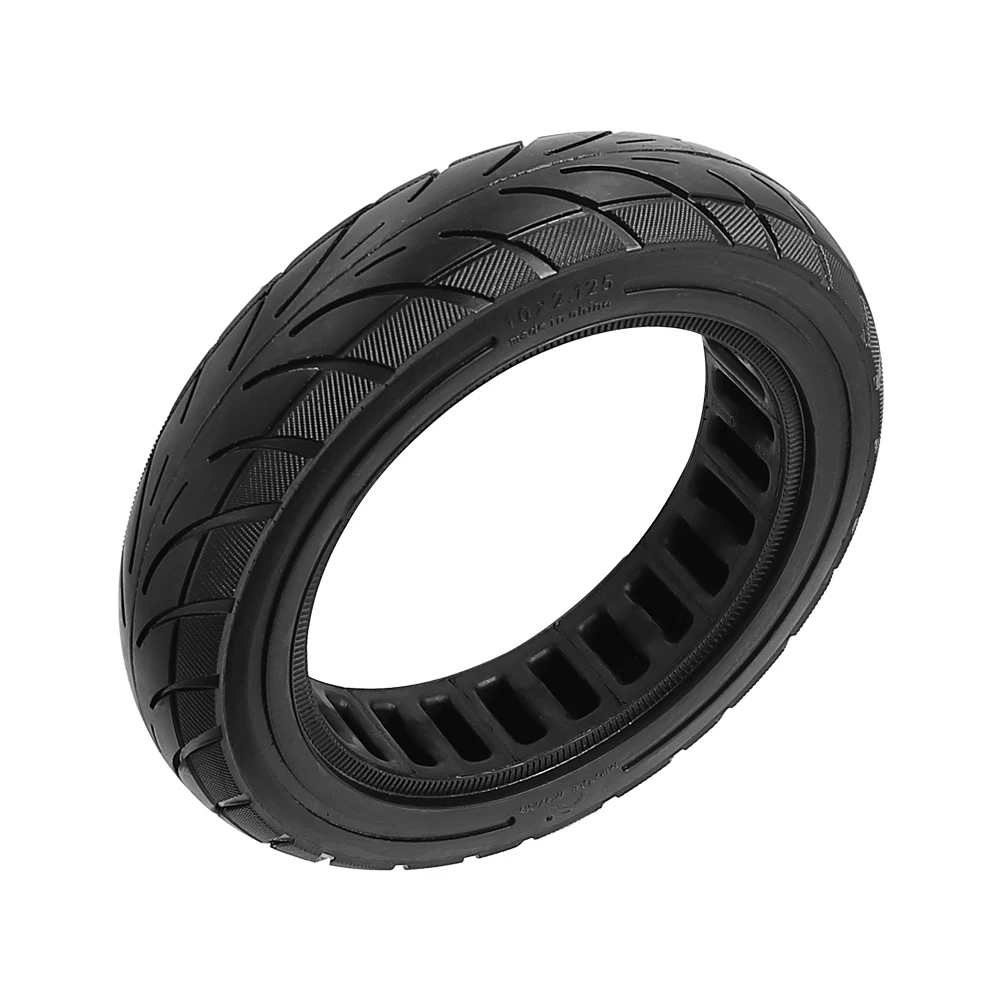 10 Inch 10x2.125 Rubber Solid Tire For Ninebot Segway F20 F25 F30 F40 Electric Scooter  Tubeless Thickened Explosion Proof Tyre