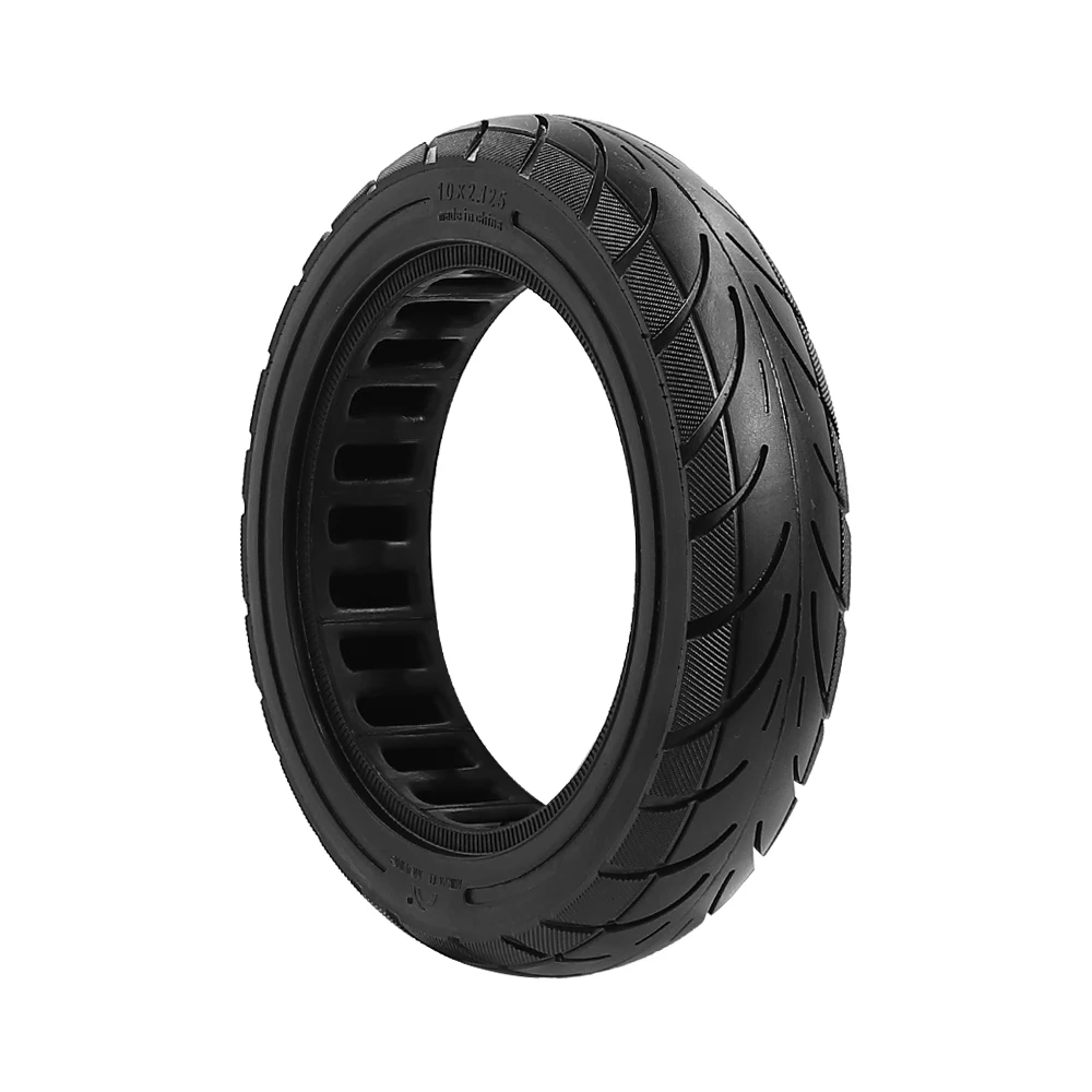10 Inch 10x2.125 Rubber Solid Tire For Ninebot Segway F20 F25 F30 F40 Electric Scooter  Tubeless Thickened Explosion Proof Tyre