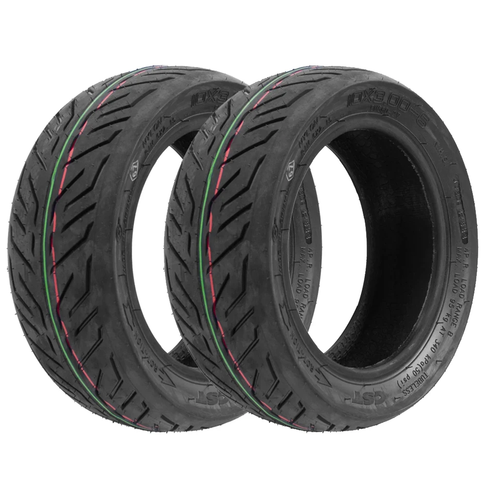 10x3.00-6 Tubeless Tire for Kugoo M4 Pro For Zero 11X for Kaabo Wolf 10 Inch City Road Vacuum Tire 10x3 Inch Tyre Parts