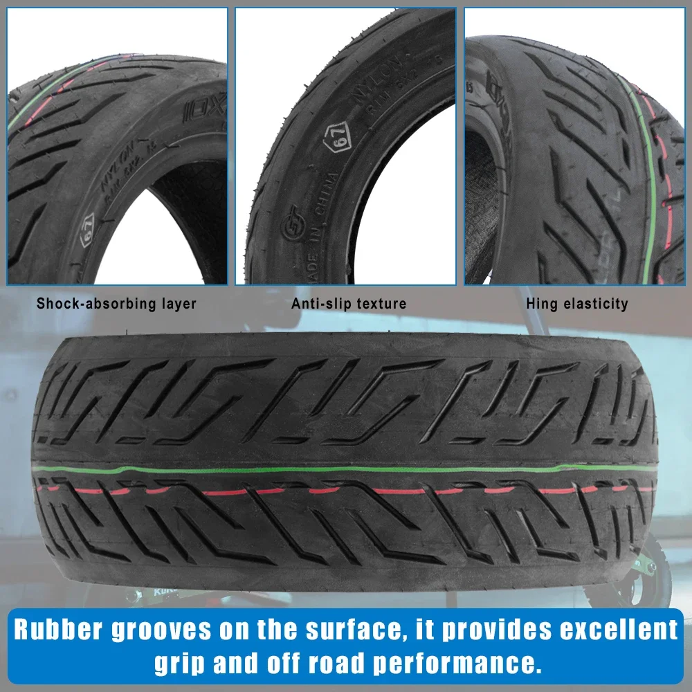 10x3.00-6 Tubeless Tire for Kugoo M4 Pro For Zero 11X for Kaabo Wolf 10 Inch City Road Vacuum Tire 10x3 Inch Tyre Parts