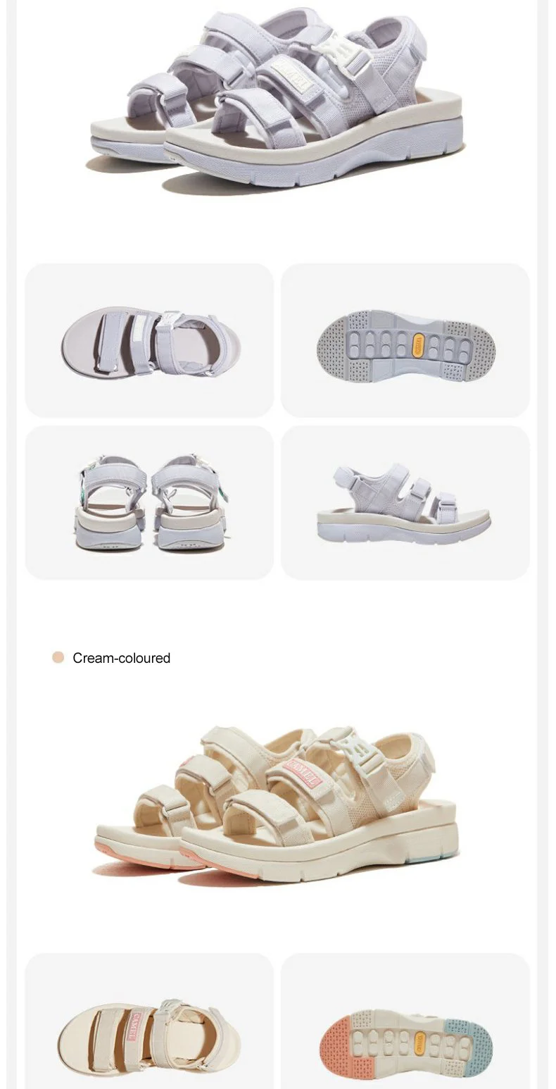 GOLDEN CAMEL Women's Sports Sandals Summer 2023 New Slippers Non-slip Soft Bottom Velcro Beach Sandal Ladies Shoes for Women