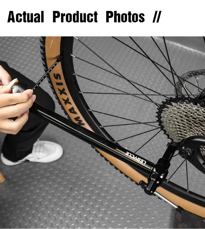 LEBYCLE Bicycle Derailleur Hanger Calibration Tool Bike Frame Tail Hook Straightener Tool Bike Derailleur Hanger Alignment Tool
