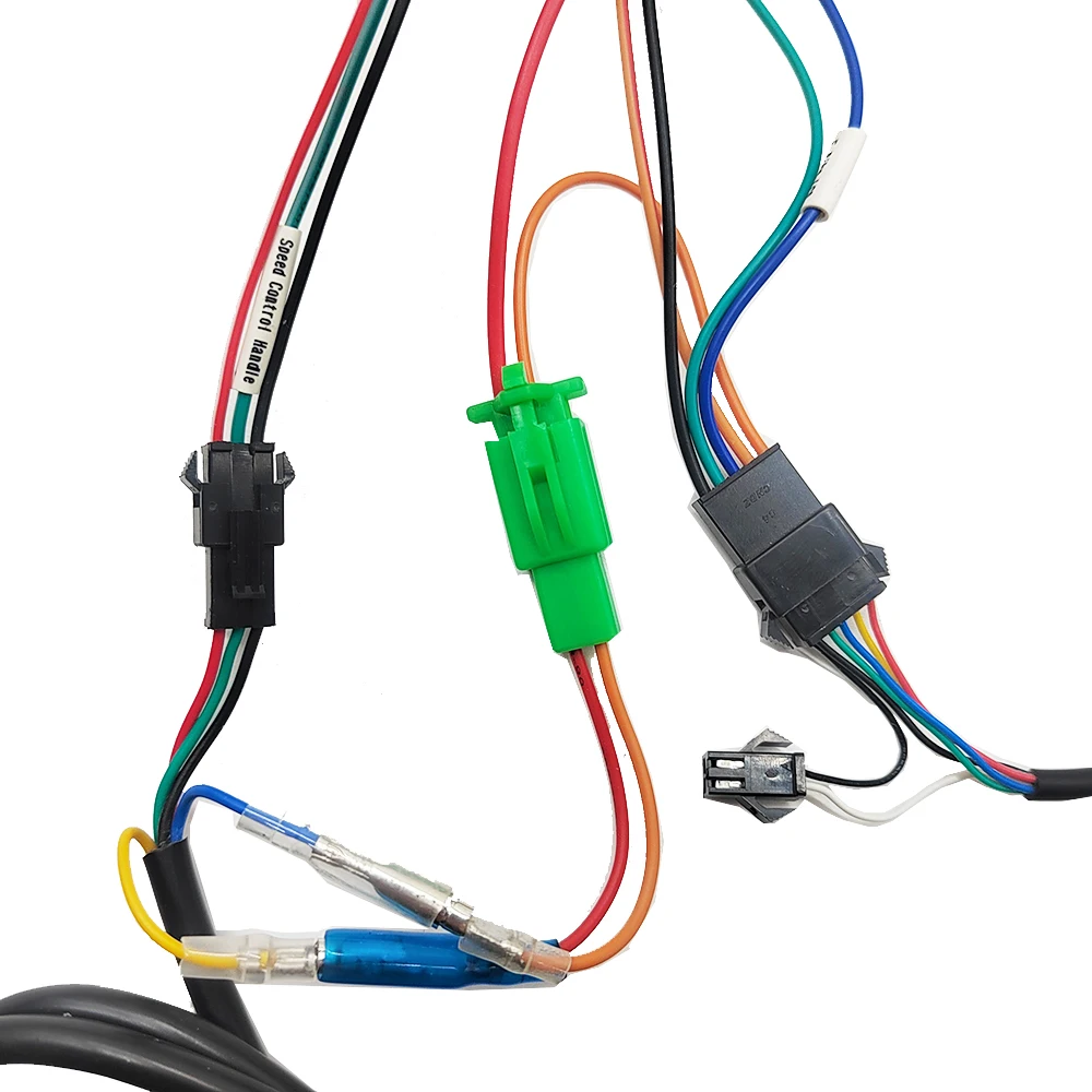 36V 48V 60V 350W 500W 600W MAX25A E-bike/Electric Scooter Brushless Controller With LCD Display and Throttle for Electric Bike
