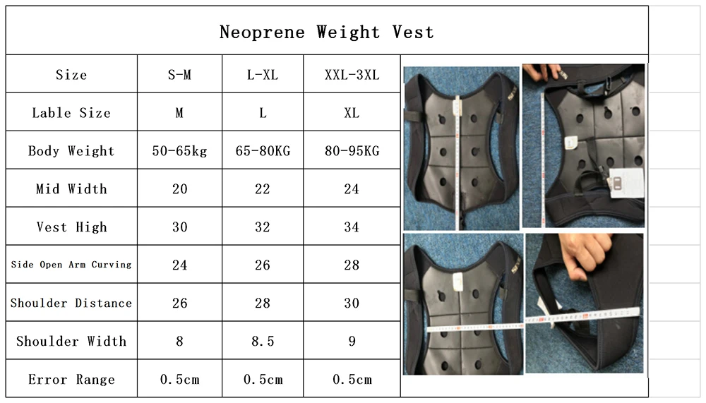 Scuba Diving Weight Vest With 6 Drop Pocket Spearfishing Freediving Kayak Windsurfing Equipment