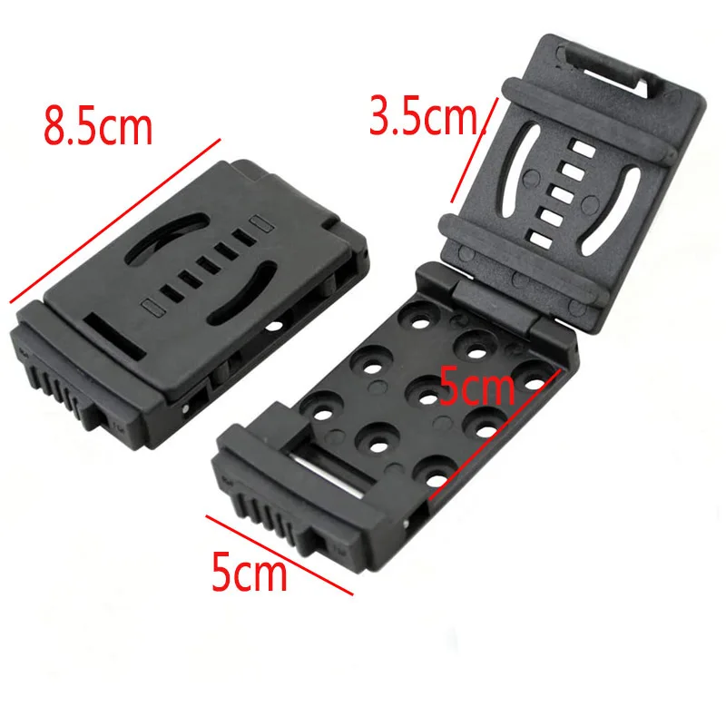 5/10CPS Hunting Kydex Waist Clip Tek Lok Belt Loops Belt Clip For Knife Kydex Sheath/Holster K Sheath Scabbard Gun Holster Clip