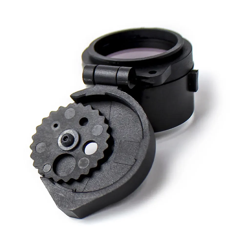 Adjustable Scope Cap For PVS14/31/18 Night Vision NVG Protection Focusing Cover