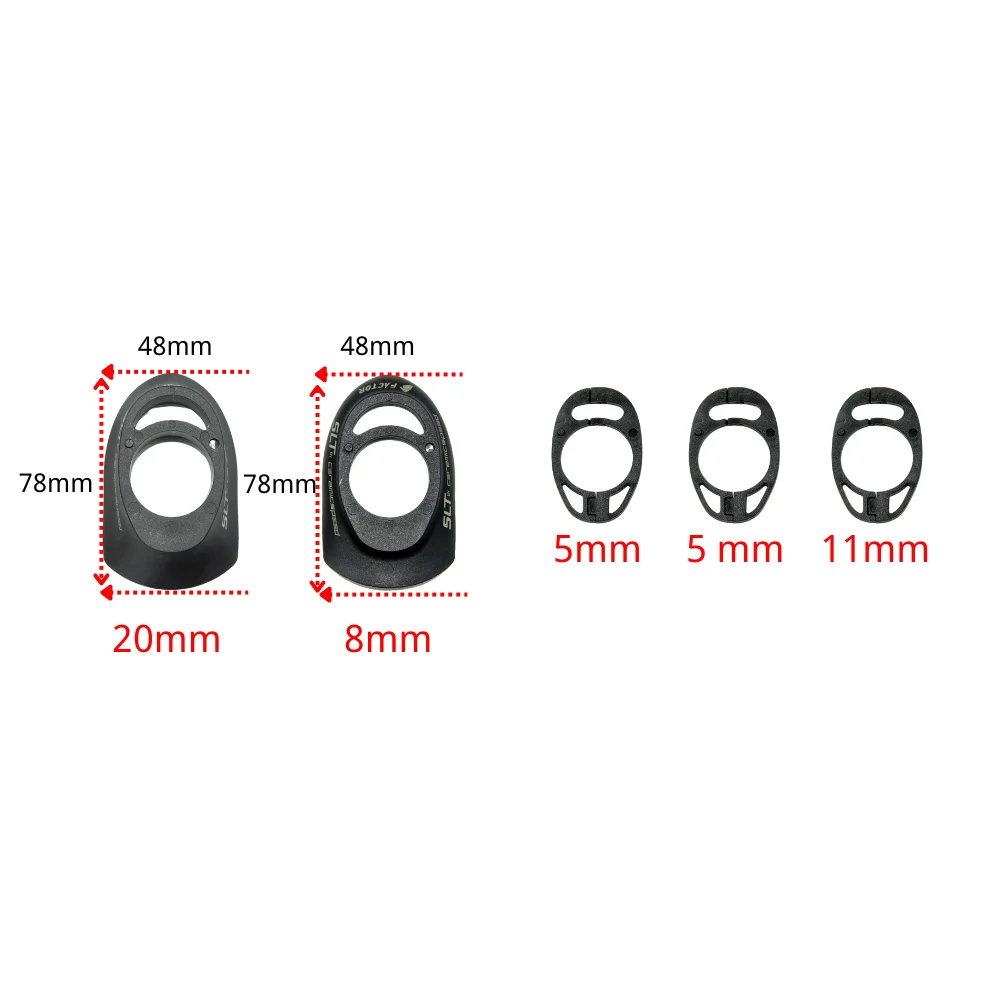 Suitable for Inc VAM 2.0 Handlebar Gasket, Made of Ultra Light Plastic Material, Fitting Handlebars, Bicycle Accessories