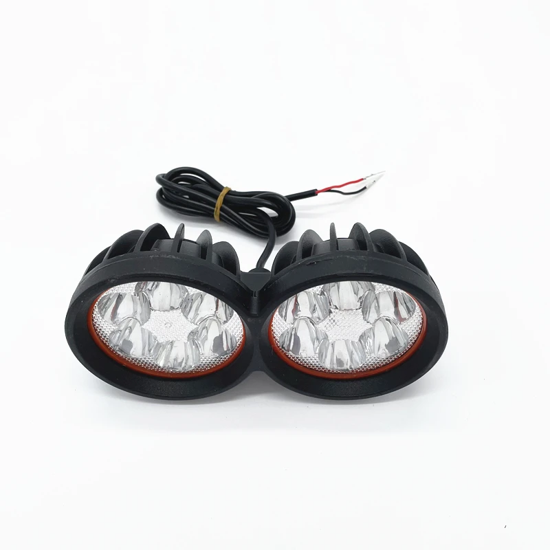 Original Head Light Assembly for Kaabo Wolf Warrior KickScooter Headlight Wolf King Electric Scooter Front Light Replacements