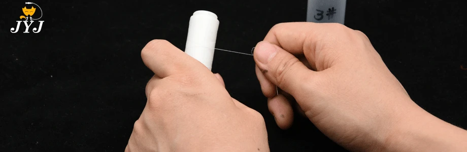 JYJ 20pcs/lot PJ1/2/3/4/5 High Tensile Polyester Bait Elastic Thread Spool Sea Fishing bait elastic fishing line Bait