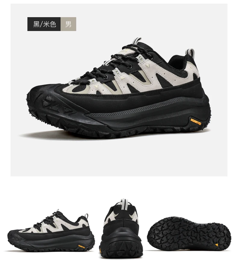 HUMTTO Cowhide Outdoor Men Hiking Boots Waterproof Hunting Boots Women Trekking Shoes Ankle Trekking Shoes Walking Sneakers