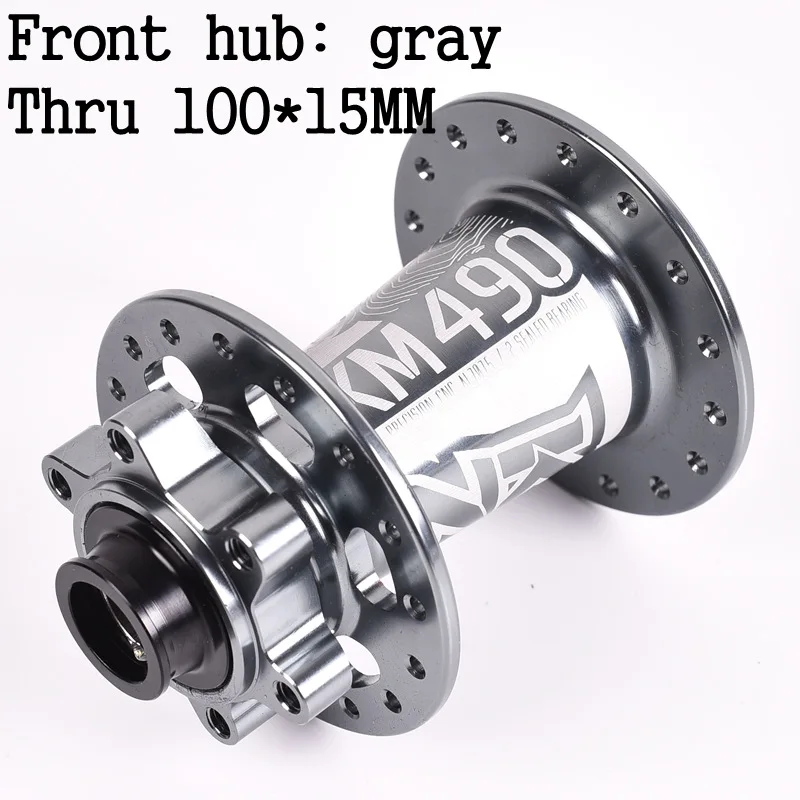 Koozer XM490 28 32 36 Holes Bicycle Hubs 4 Bearing MTB Disc Brake Hubs Mountain Bike Hub Rear Front 9*100mm or Rear 135x10mm