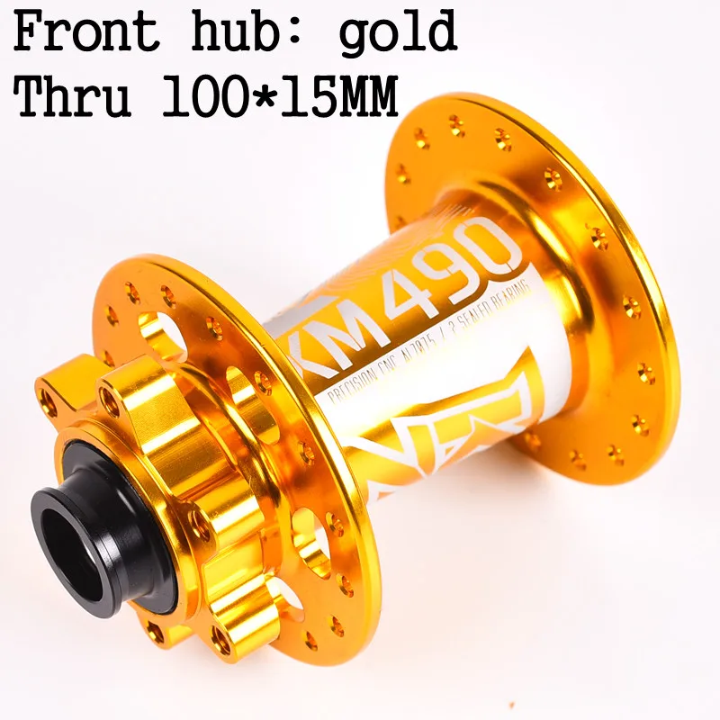 Koozer XM490 28 32 36 Holes Bicycle Hubs 4 Bearing MTB Disc Brake Hubs Mountain Bike Hub Rear Front 9*100mm or Rear 135x10mm