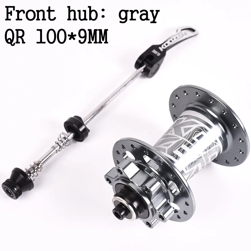 Koozer XM490 28 32 36 Holes Bicycle Hubs 4 Bearing MTB Disc Brake Hubs Mountain Bike Hub Rear Front 9*100mm or Rear 135x10mm