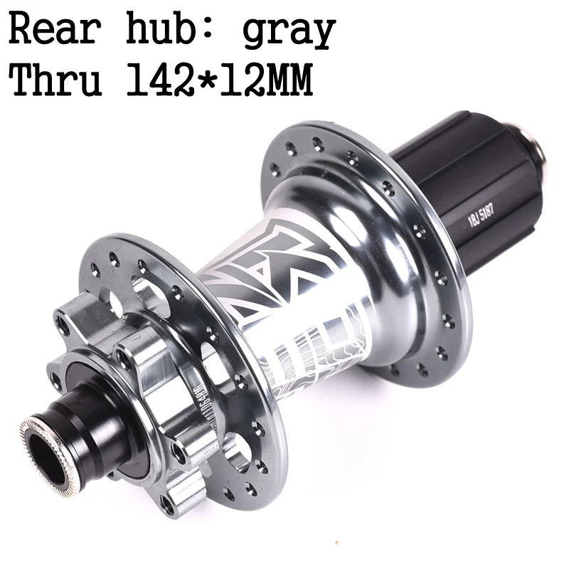 Koozer XM490 28 32 36 Holes Bicycle Hubs 4 Bearing MTB Disc Brake Hubs Mountain Bike Hub Rear Front 9*100mm or Rear 135x10mm