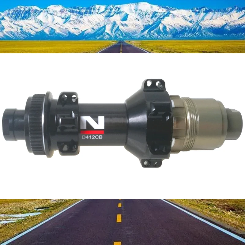 Novatec D411CB D412CB 24 Hole Hub Center Lock Front QR/12/15X100mm Rear QR/12X135mm/12X142mm Shiman/HG 8-11S XD XDR Microspline