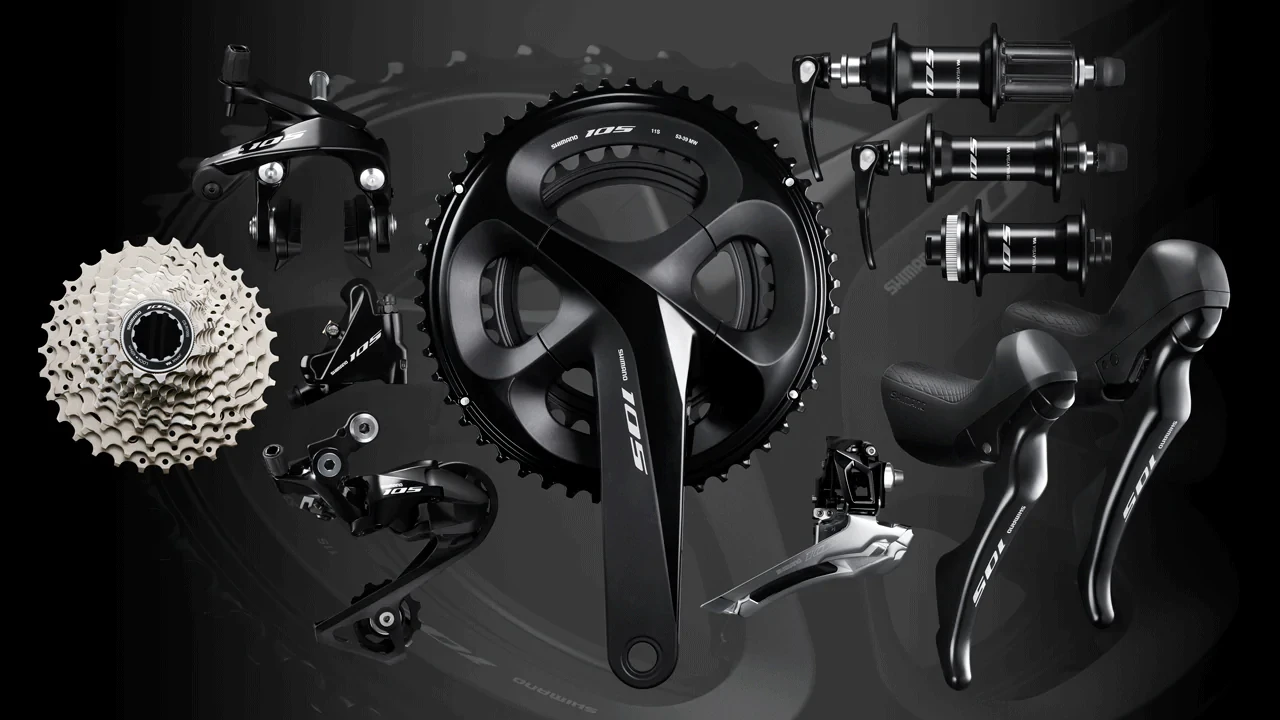 SHIMANO 105 R7000 Rear Derailleur RD-R7000-GS -Medium Cage- SHIMANO SHADOW RD 11-speed covers 11-28T to 11-34T Original parts