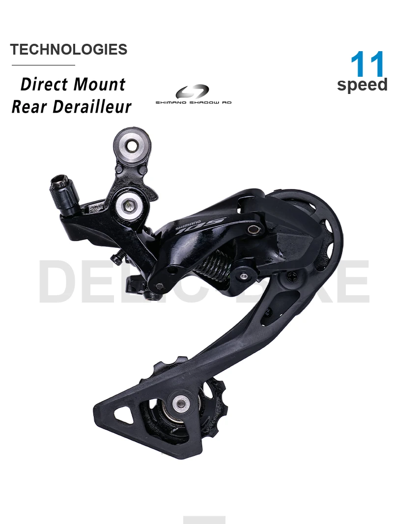 SHIMANO 105 R7000 Rear Derailleur RD-R7000-GS -Medium Cage- SHIMANO SHADOW RD 11-speed covers 11-28T to 11-34T Original parts