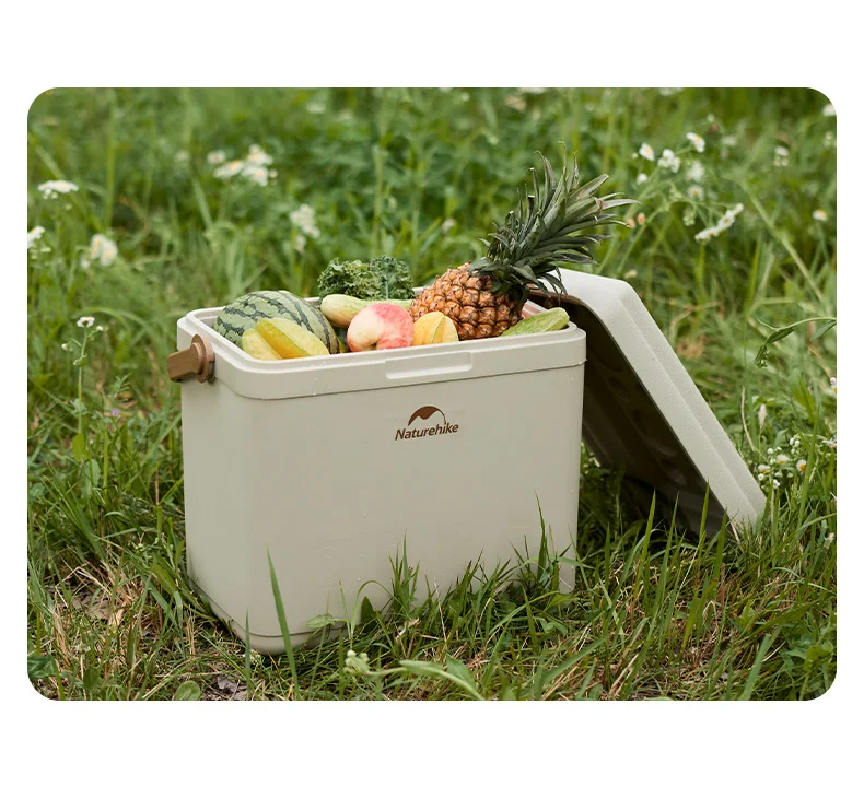 Naturehike 13/24/33L Cooler Box Large Capacity Portable Incubator Refrigerator In Car Ice Chest Outdoor Bbq Camping Storage Box