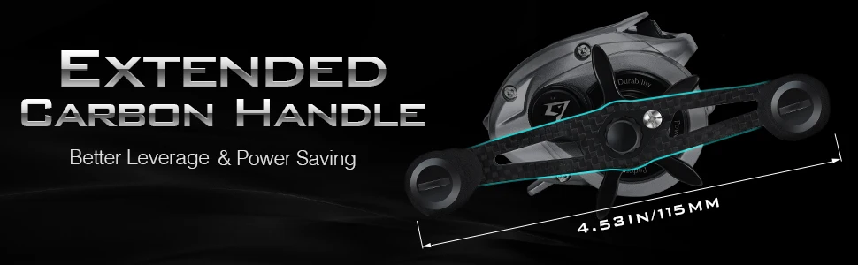 Piscifun Alloy M Metal Baitcasting Reel 10KG 22LB Max Drag with High & Low Speed Shield Bearings Strong Salt Water Fishing Reel