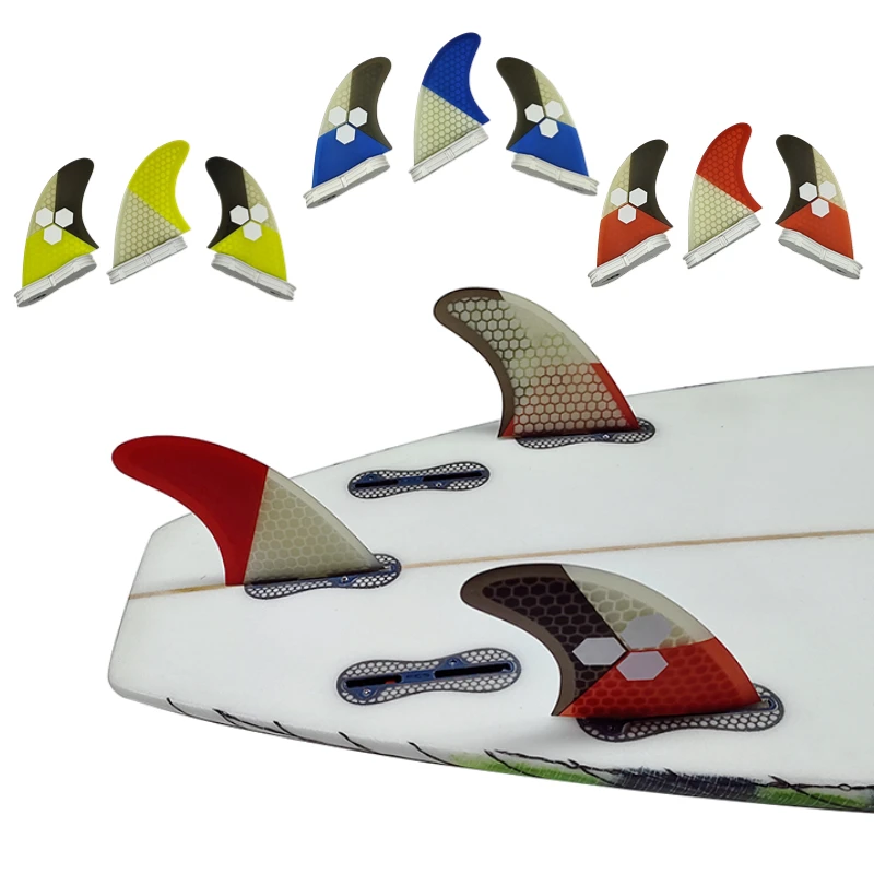 Surfboard Fins M Size Tri Fins Double Tabs 2 Surf Fins Surfboard Stabilizer UPSURF FCS 2 Fins Carbon Fiber Performance Core
