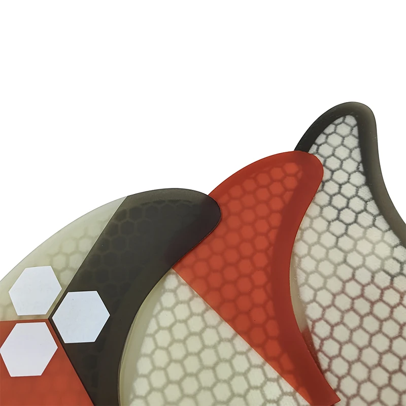 Surfboard Fins M Size Tri Fins Double Tabs 2 Surf Fins Surfboard Stabilizer UPSURF FCS 2 Fins Carbon Fiber Performance Core