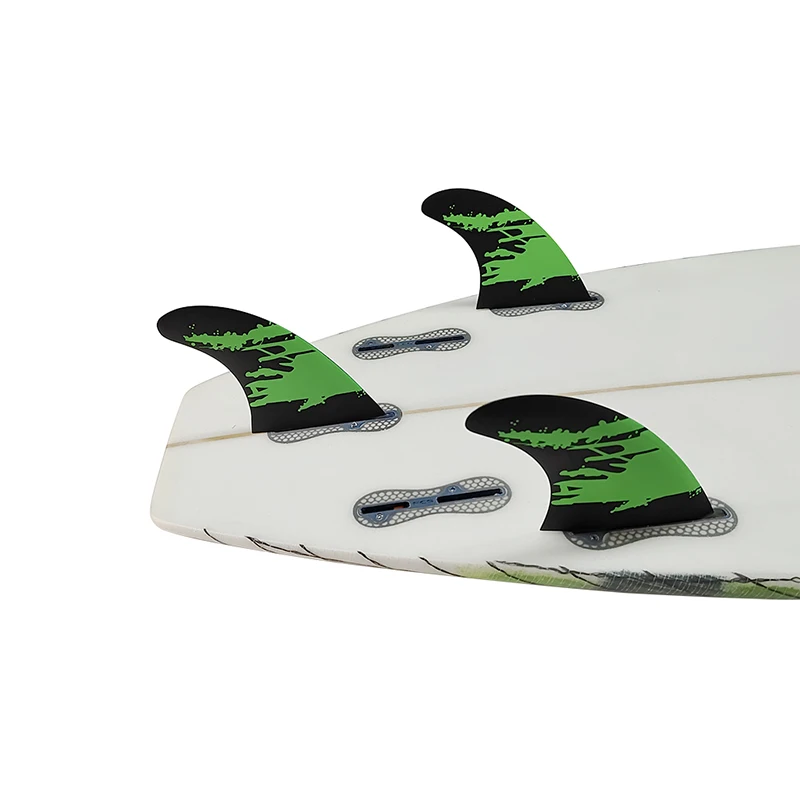 Surfboard Fins M Size Tri Fins Double Tabs 2 Surf Fins Surfboard Stabilizer UPSURF FCS 2 Fins Carbon Fiber Performance Core